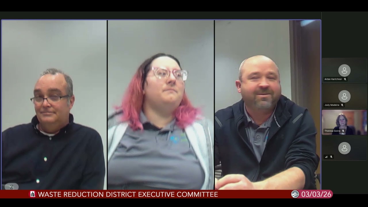 Monroe County Waste Reduction District Executive Committee, March 3, 2026