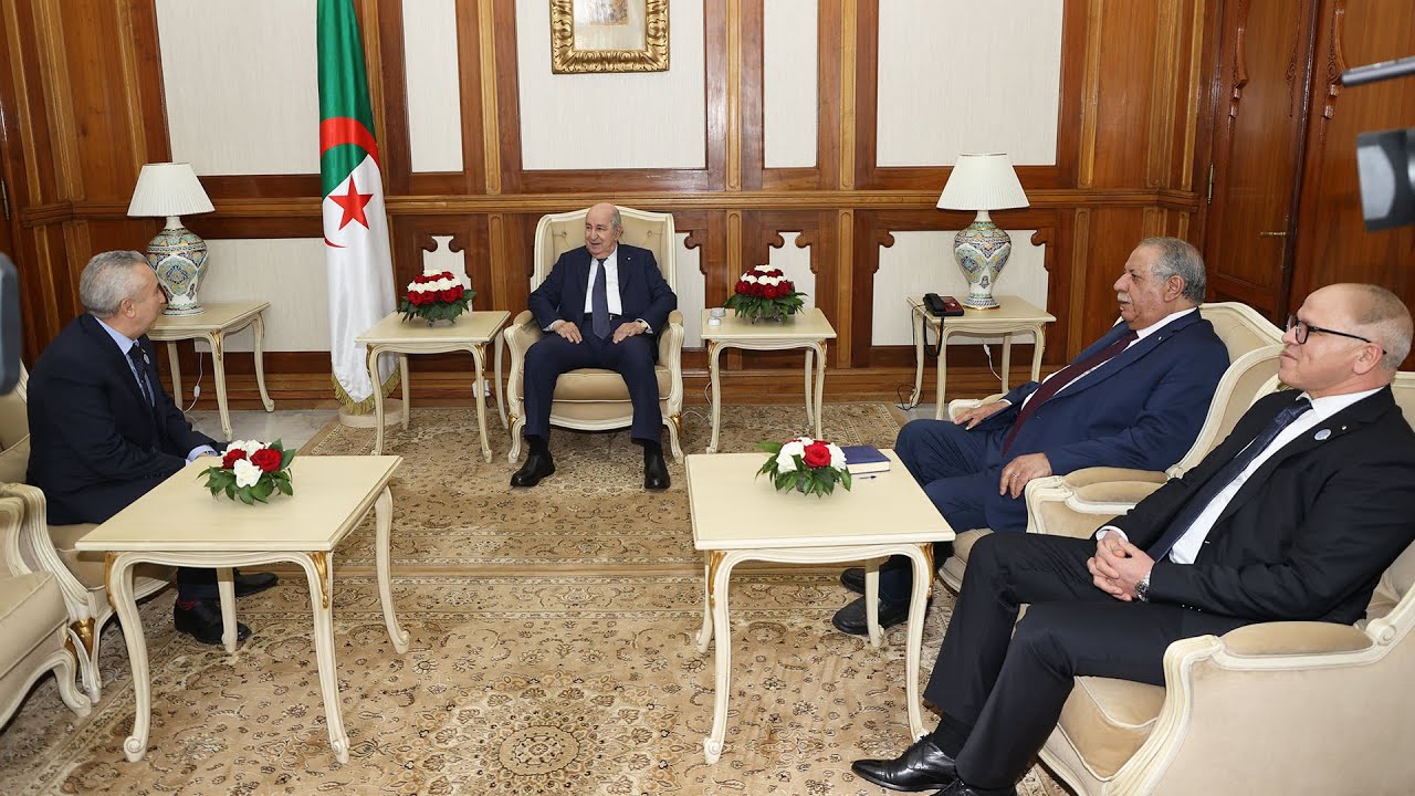 رئيس الجمهورية يستقبل الباحث والعالم الجزائري كريم زغيب