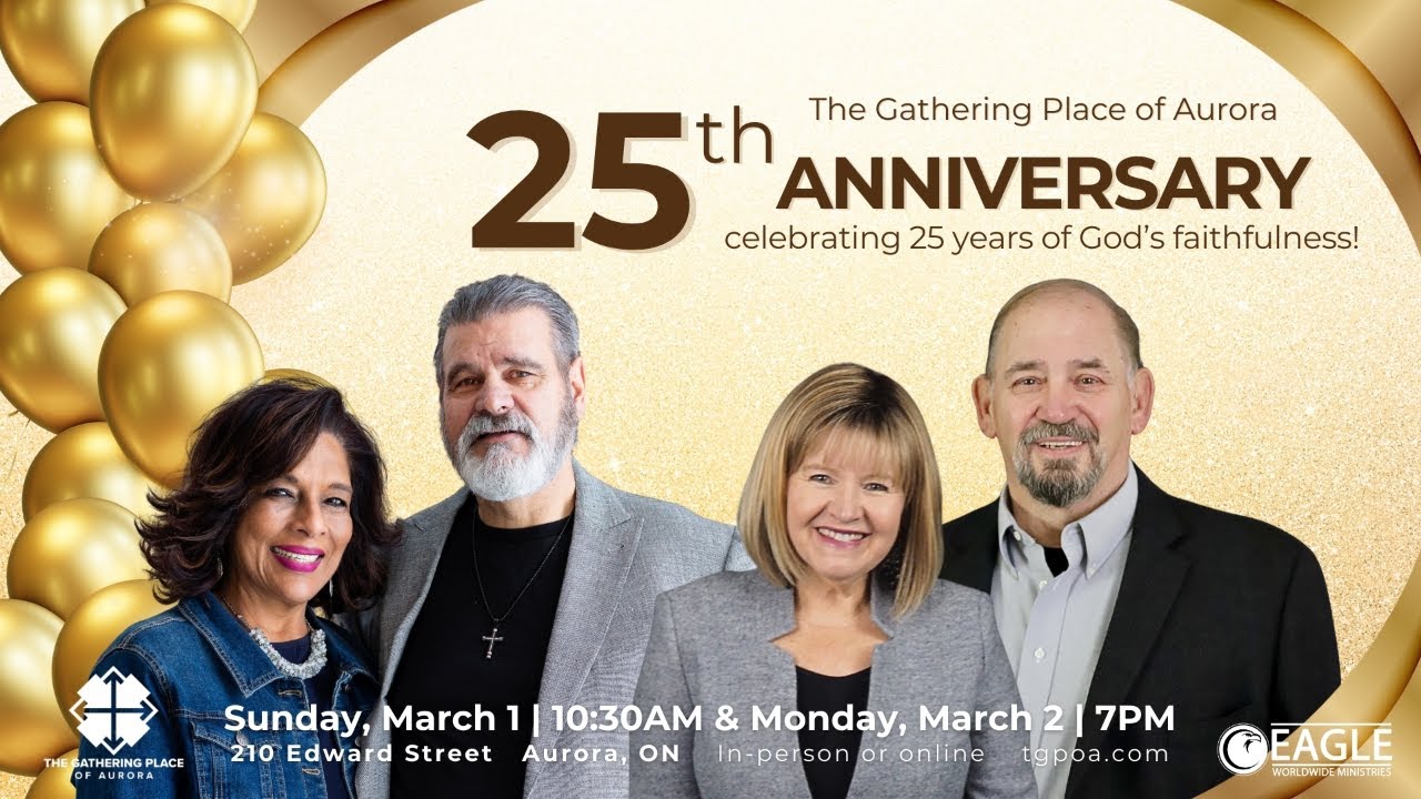Monday, March 2, 2026 | Dr. Russ and Ps. Mave Moyer | Anniversary Celebration