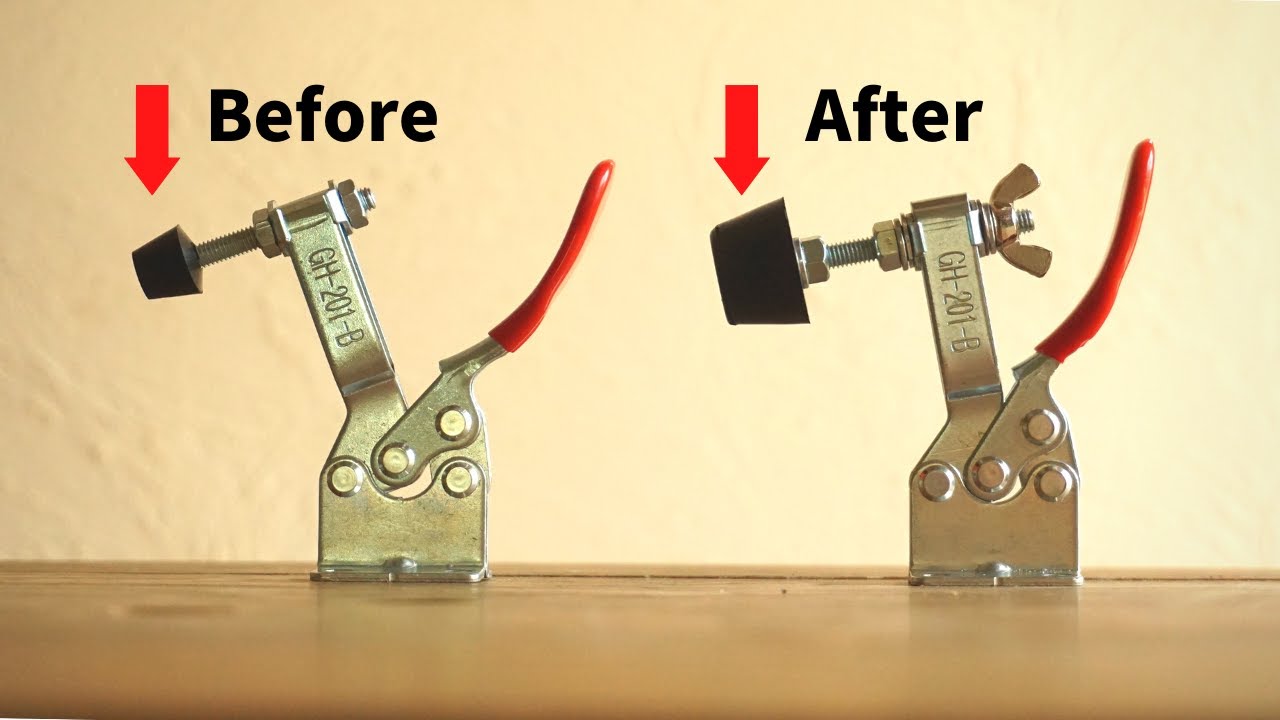 【主婦DIY】材料費１２６円！トグルクランプを秒で強化するヤバい方法