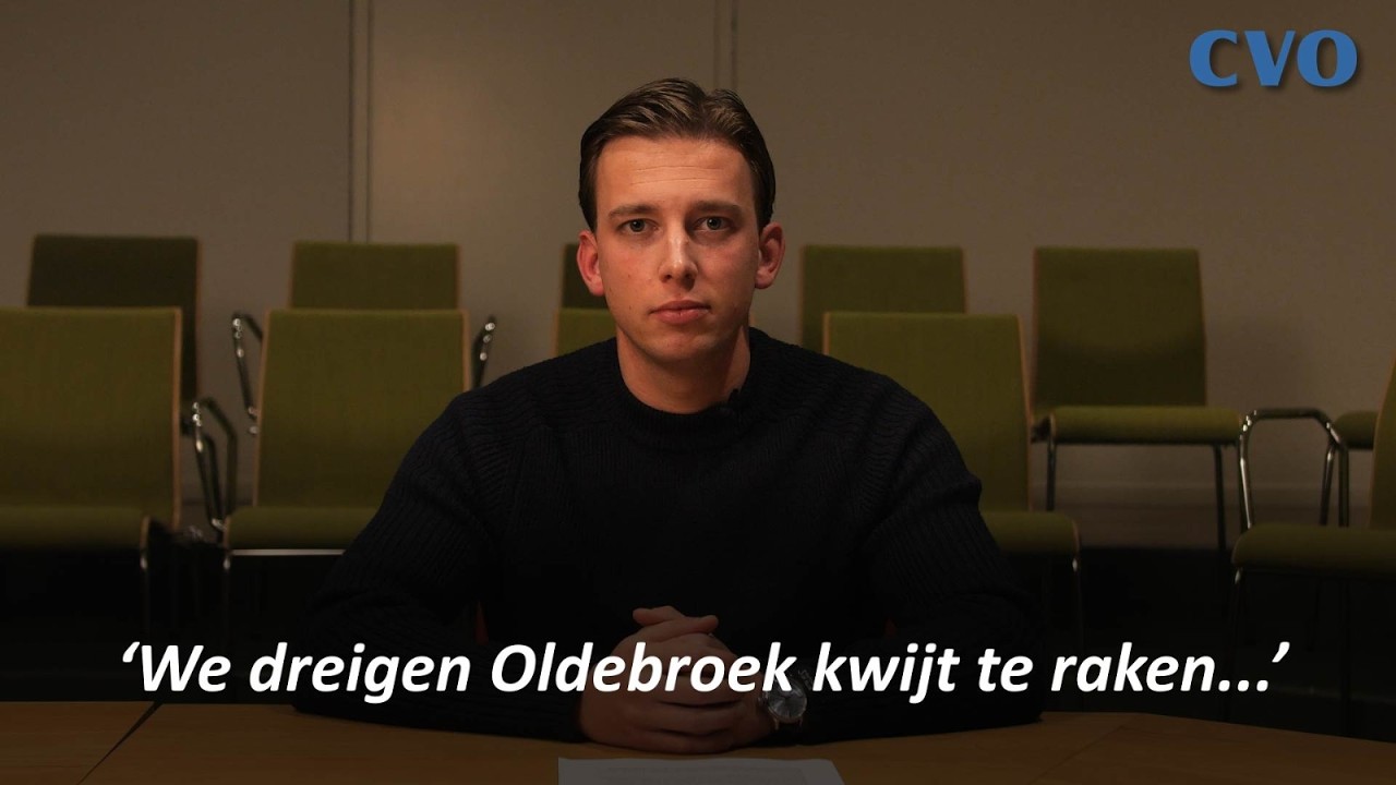 Hartenkreet Tom de Nooijer aan alle inwoners van de gemeente Oldebroek