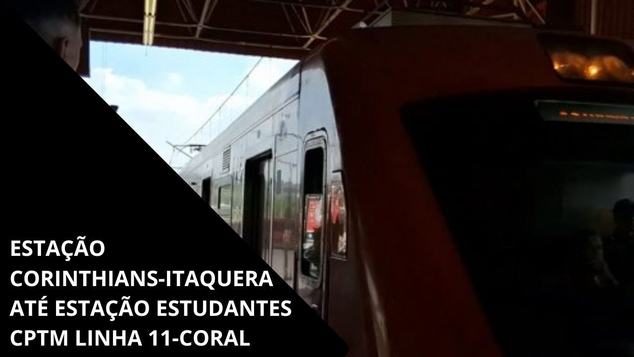 Indo da Estação Corinthians-Itaquera Até a Estação Estudantes CPTM Linha 11-Coral - Com Sinal Sonoro