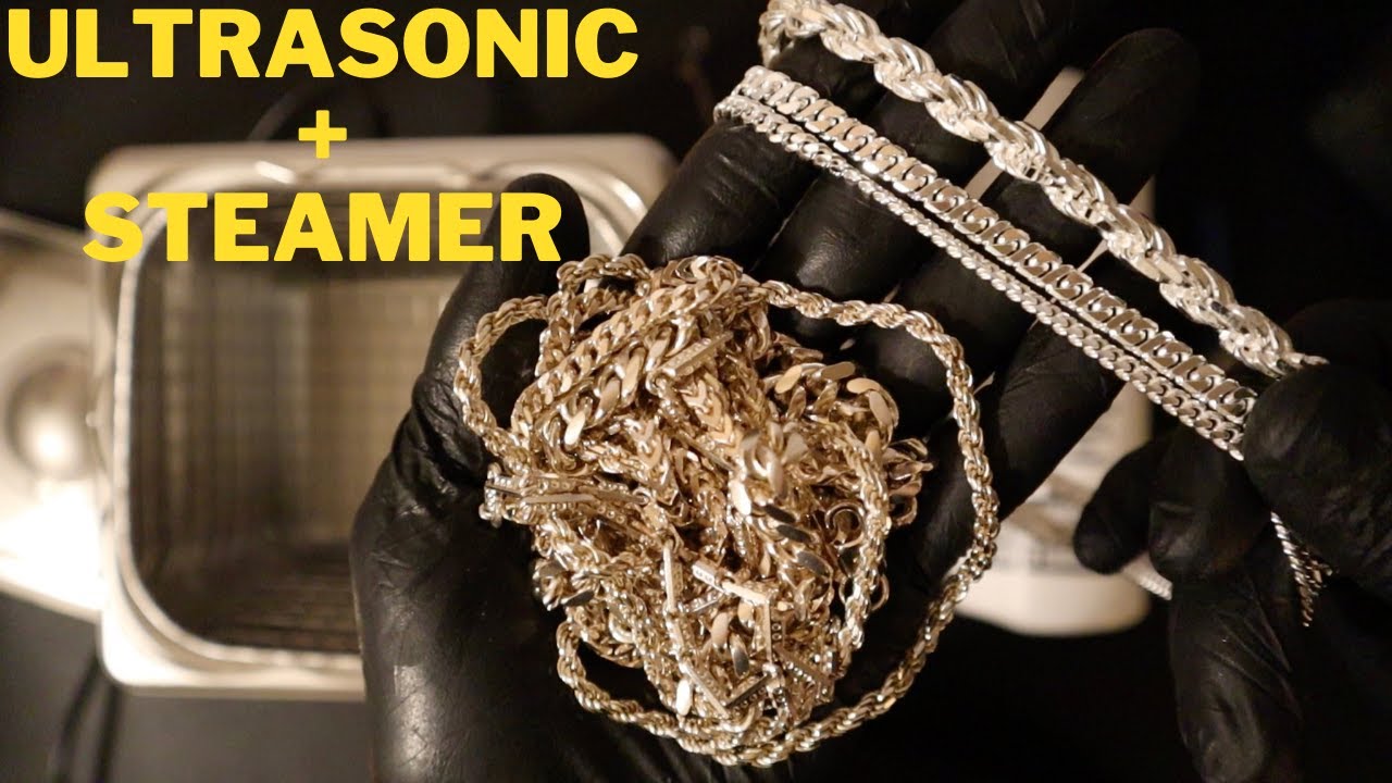 How To Clean Your Jewelry With An Ultra Sonic Cleaner & Jewelry Steamer