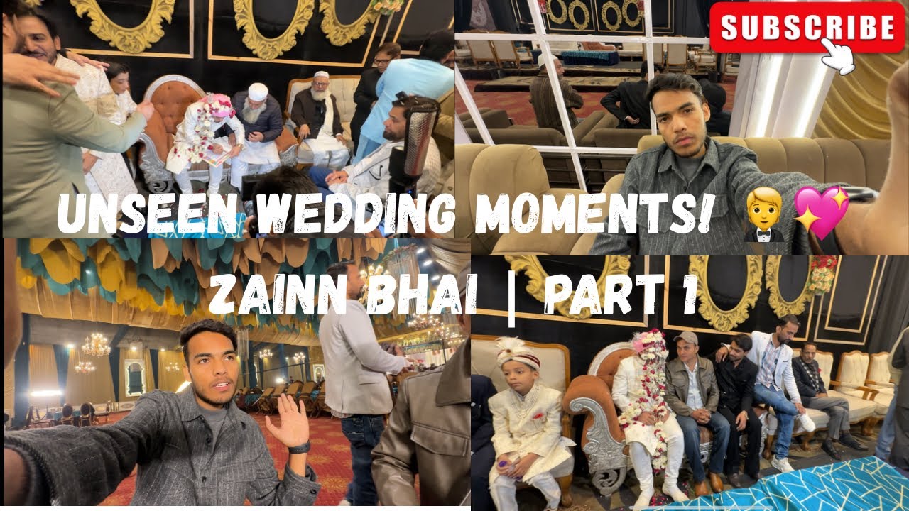 Ye Moment Sabko Yaad Rahega… ❤️ Zainn Bhai Shaadi Part 1 #vlog #shadi #weeding #viralvideo #india 