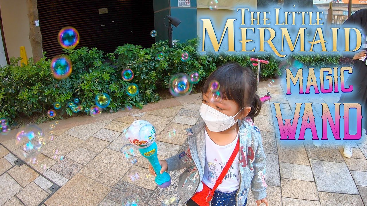 Disneyland Bubble Wand   Ariel🧜🏻‍♀️Little Mermaid 🛁