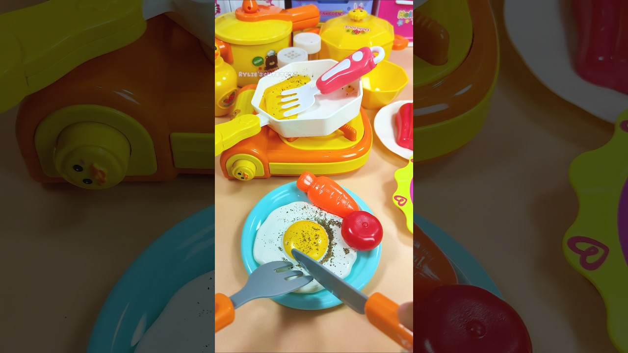 Satisfying Miniature: Cooking Delicious Food Kitchen Set Toys Playset ASMR (No talking)