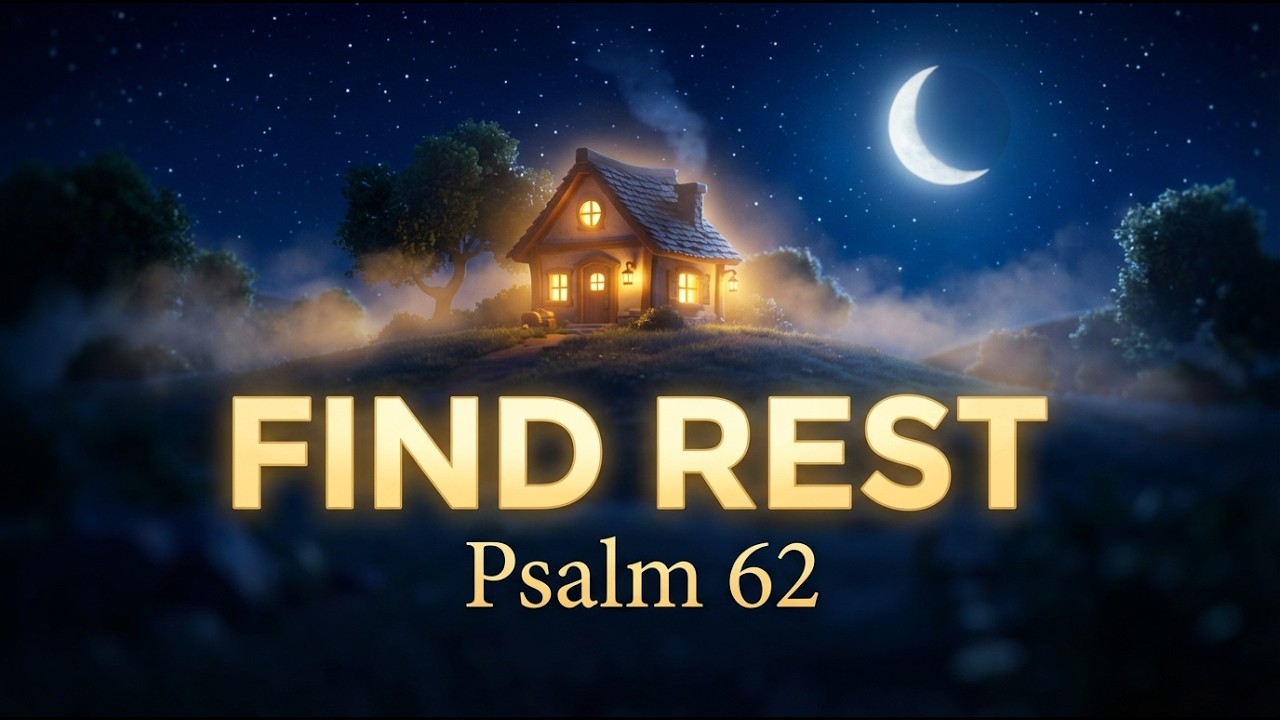 Psalm 62  My Soul Finds Rest in God Alone  - 1 Hour Peaceful Prayer & Sleep Music