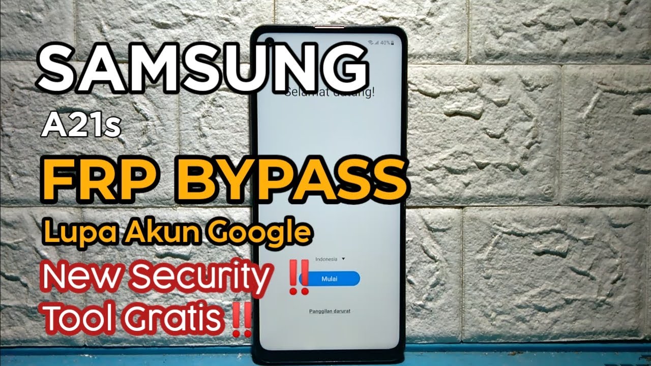 FRP BYPASS ALL SAMSUNG NEW SECURITY UPDATE‼️ Gratis Tested Samsung A21s