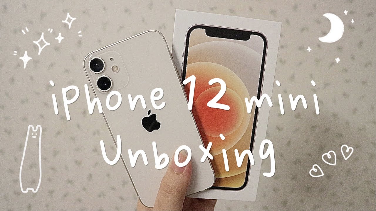 iPhone 12 mini Unboxing  (white)