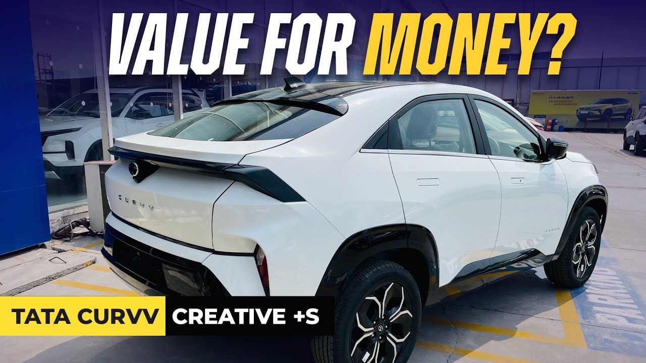 2024 Tata Curvv Creative Plus S Diesel Detailed Walkaround Review Features & Safety