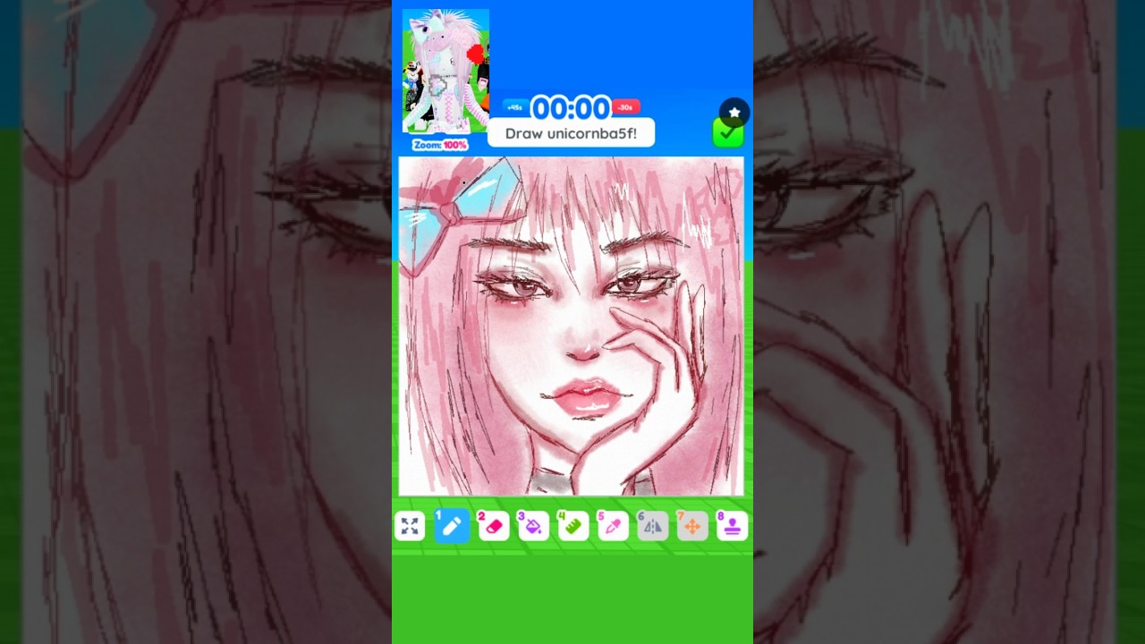 Draw me on ROBLOX✨&hearts;️(pt.138) #roblox #robloxdrawing​#artist