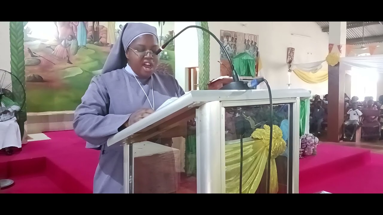 O give thanks to the Lord for He is good, for His mercy endures forever. By Sr.Perpetua.