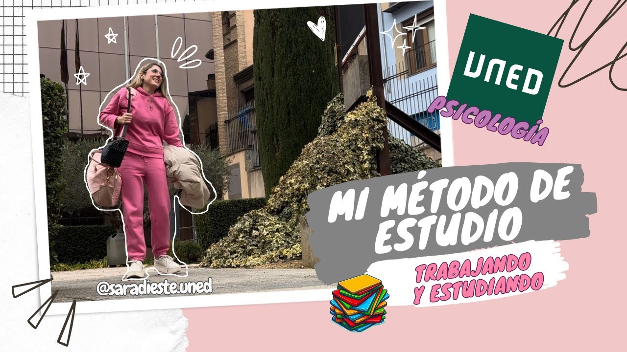 📚👩🏼‍🎓[MI MÉTODO DE ESTUDIO]-Trabajando y terminando Psicología por la UNED 🧠
