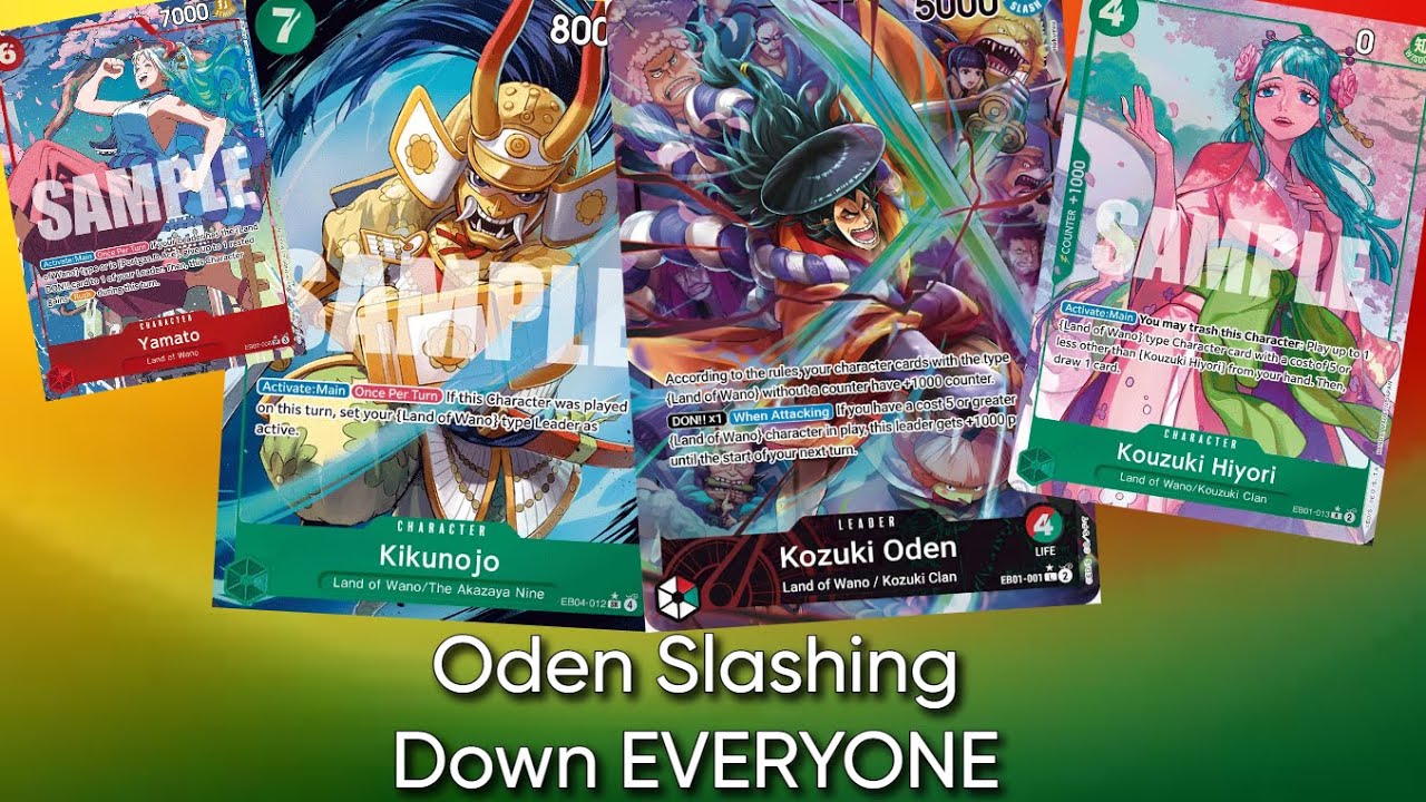 Oden isnt Oden unless its BOILED!! RG ODEN Gameplay and Decklist