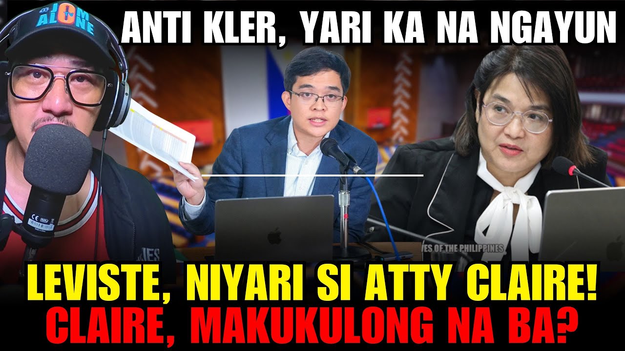 LEVISTE, NIYARE NA SI ANTI KLER! IPAPAKULONG NA?!