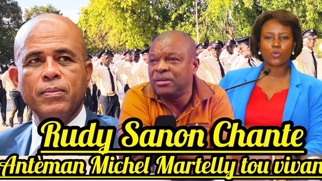 ZEN PETE😱🆘Rudy Sanon Fenk Chante Ant&egrave;man Michel Martelly tou Vivan @RadioTelelakouverite 