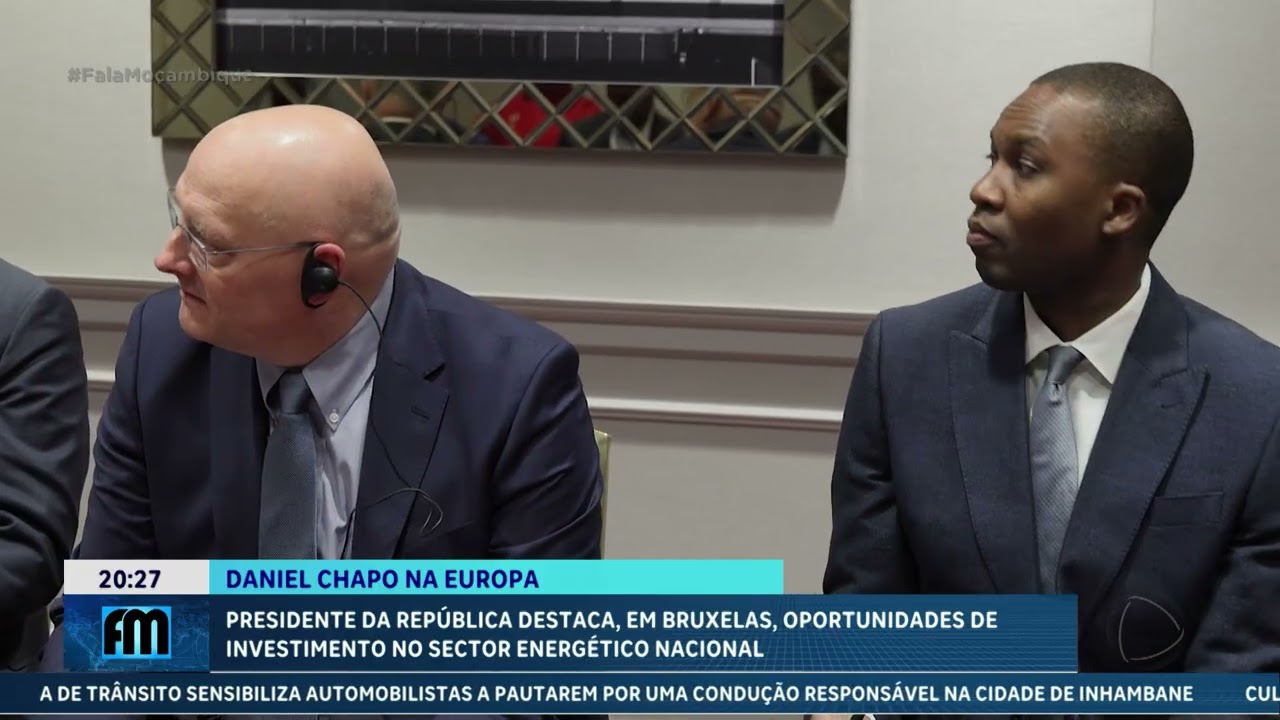 Daniel Chapo destaca oportunidades de investimento no setor energético durante visita à Europa