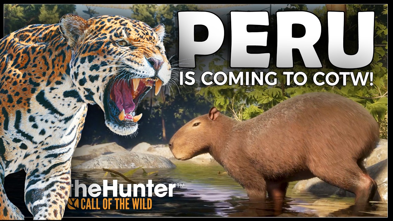 PERU FIRST LOOK!!!  10 New Species, New Great One & MORE on the NEW MAP!!