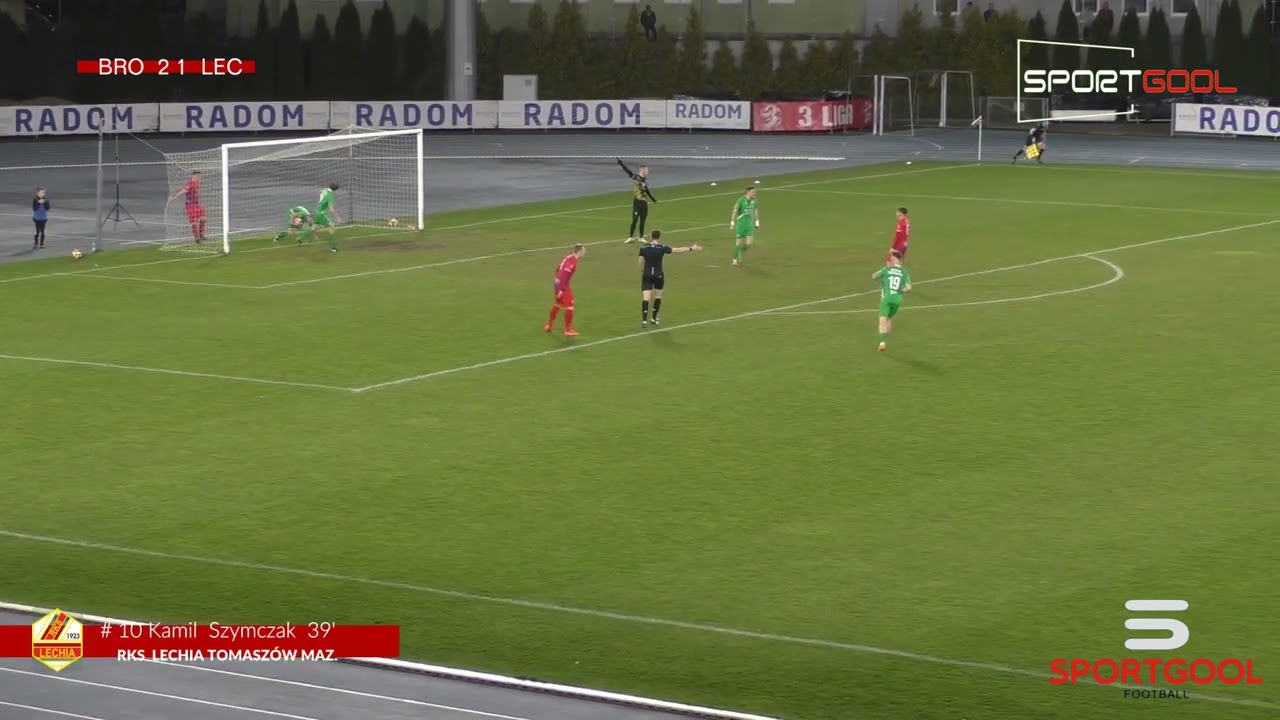 Broń Radom - Lechia Tomaszów Maz. 2:2