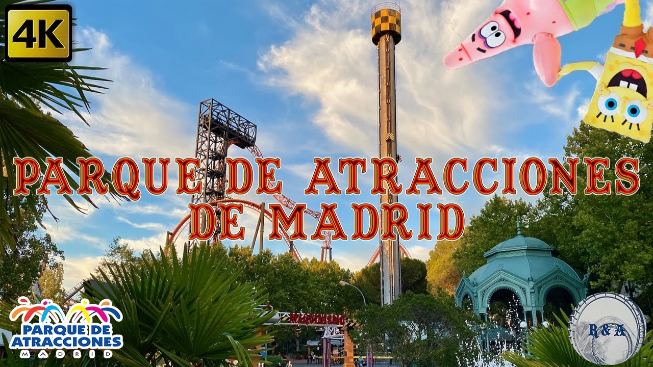 Parque de Atracciones de Madrid Full Park 4K