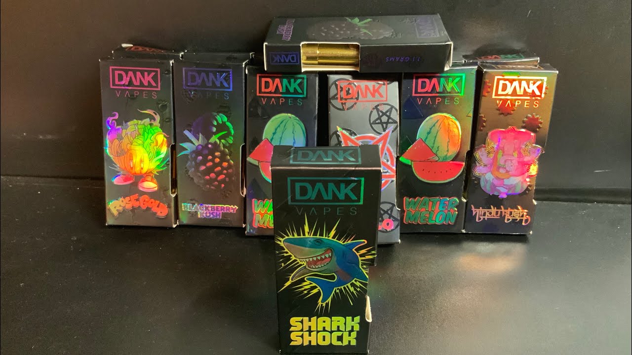 Dank Vapes Shark Shock 🔥 New Batch Review 80/20 thc CBD