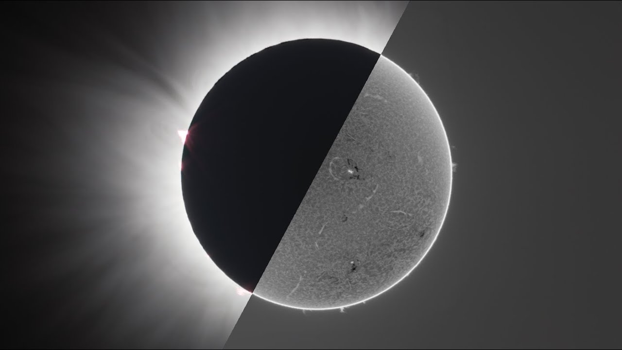 I used 8 Cameras to capture Hidden Details in the Solar Eclipse (2024)