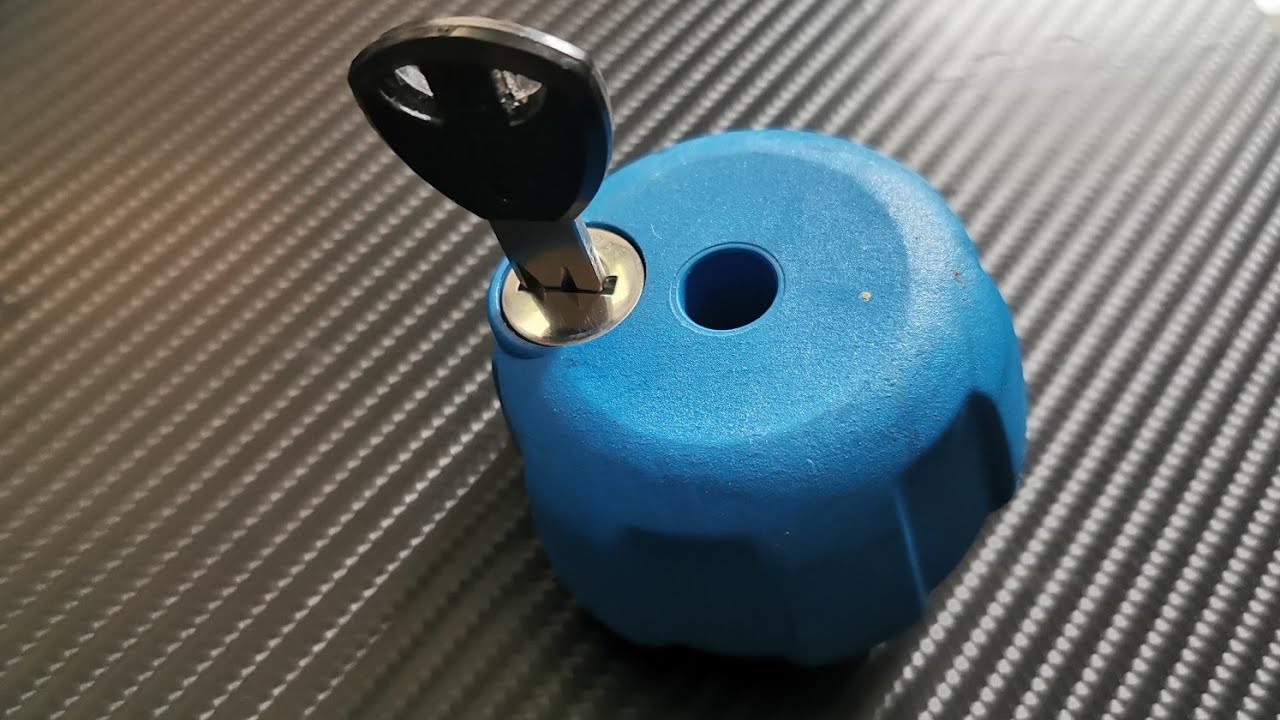 Schlüssel vom Fahrradträger Schloss Knebelmutter