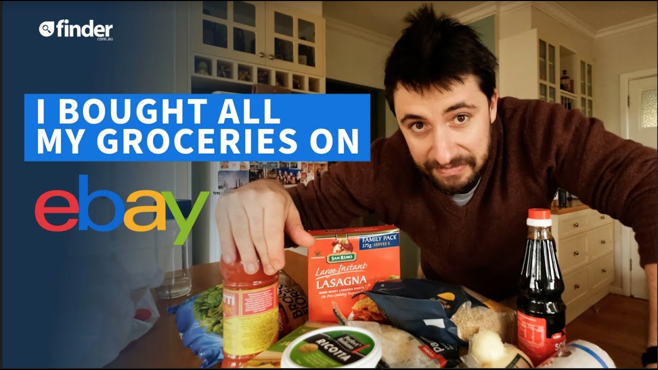 I bought all my groceries using eBay!
