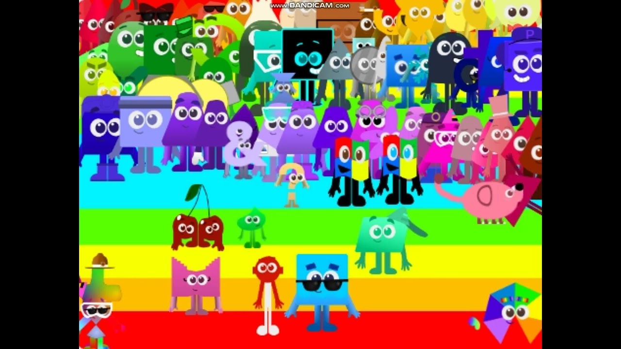 Colourblocks Band (Cherry-Water)