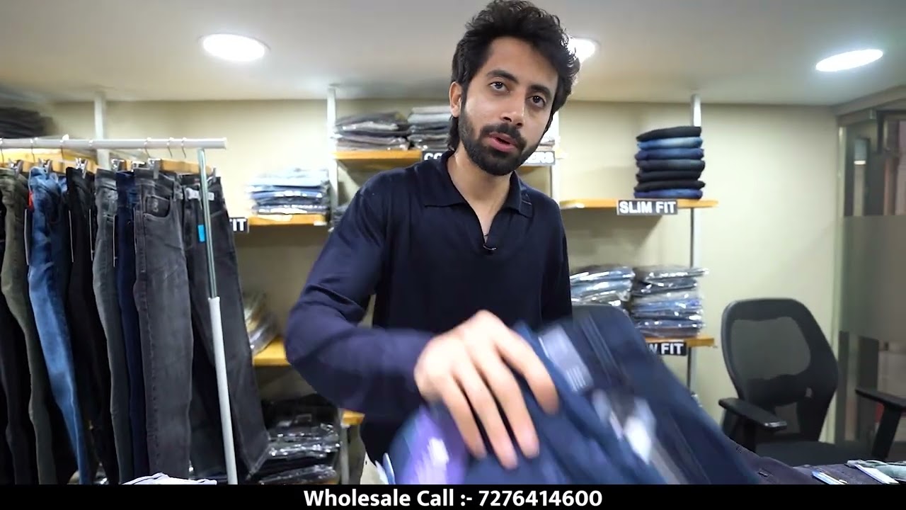Dadar Jeans Wholesale Market / jeans Wholesale in Mumbai / Black dot jeans 