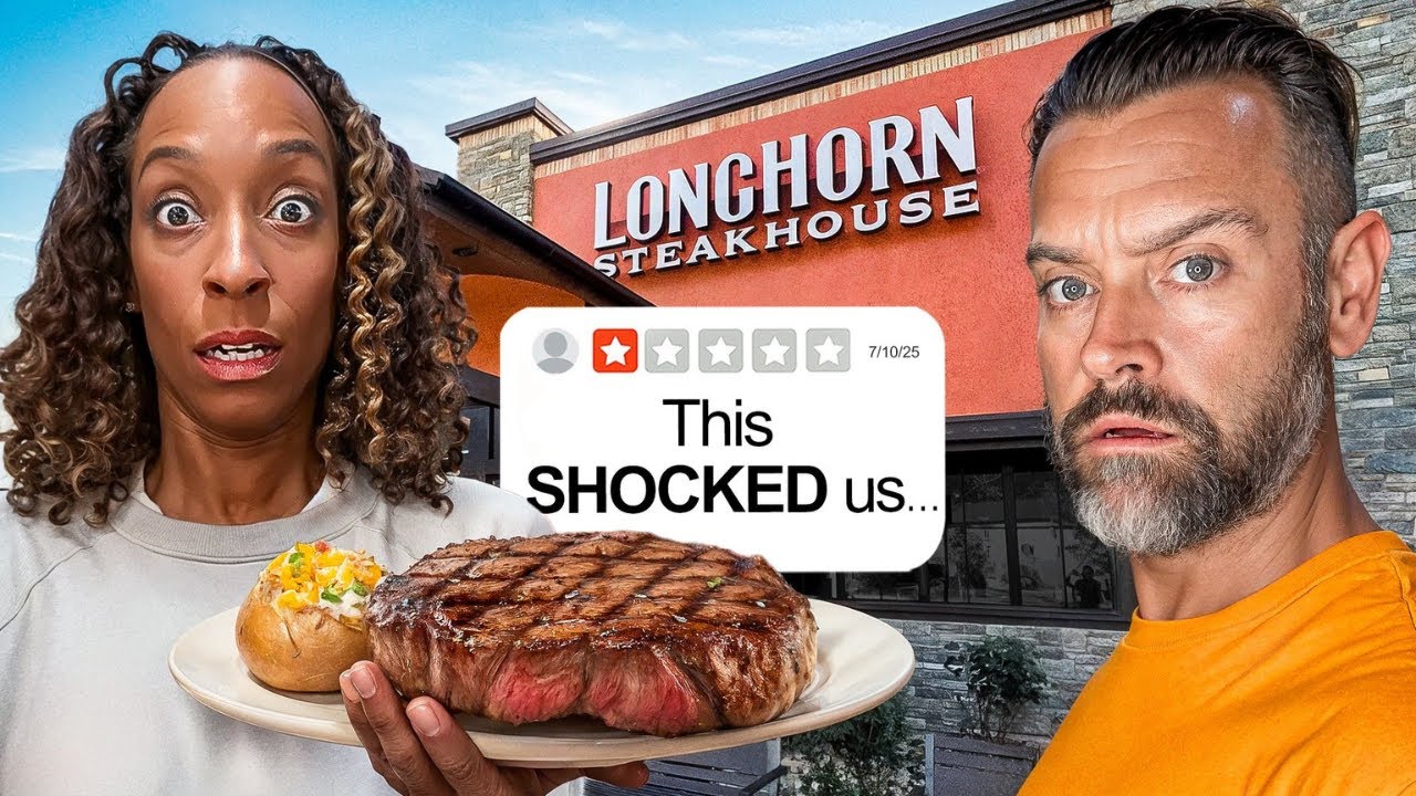 Мы попробовали стейк-хаус Longhorn, потому что вы нам тоже рассказали!