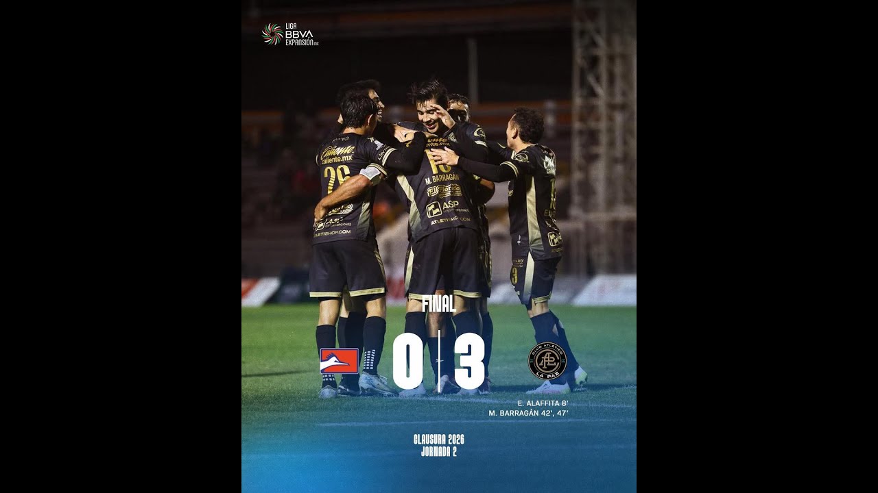 Correcaminos vs Atl&eacute;tico La Paz Jornada 2 Liga de Expansi&oacute;n Mx