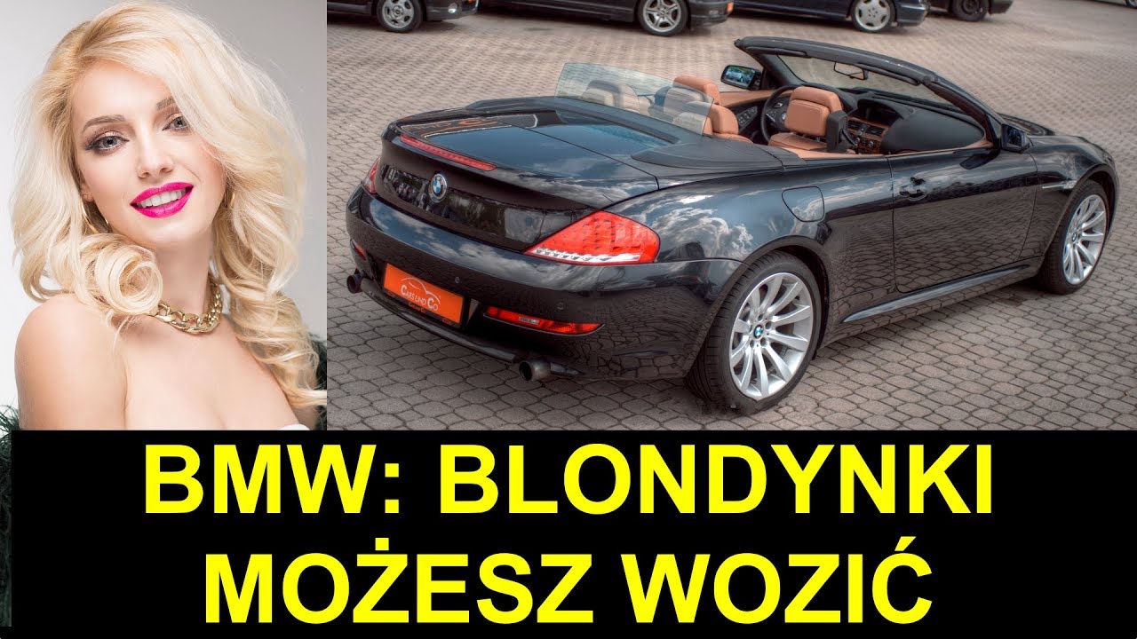 Magnes na blondynki: BMW 630i cabrio z Niemiec