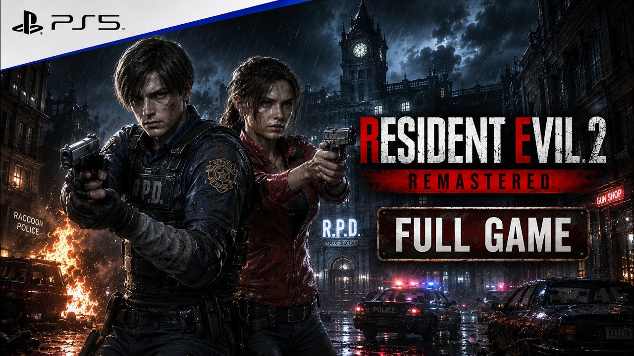 &bull; Resident Evil 2 &bull; FULL GAME ⁴ᴷ⁶⁰ Walkthrough - No Commentary