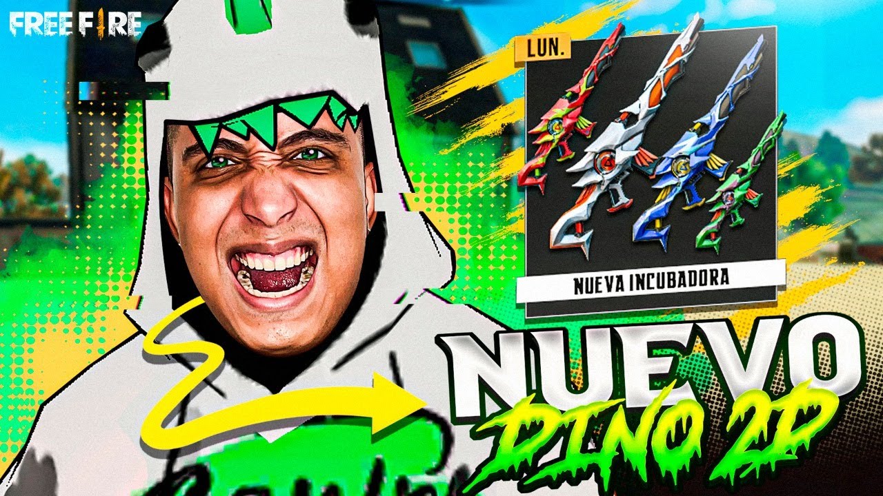 HOY SI saco el NUEVO DINO y las NUEVAS ARMAS - FREE FIRE