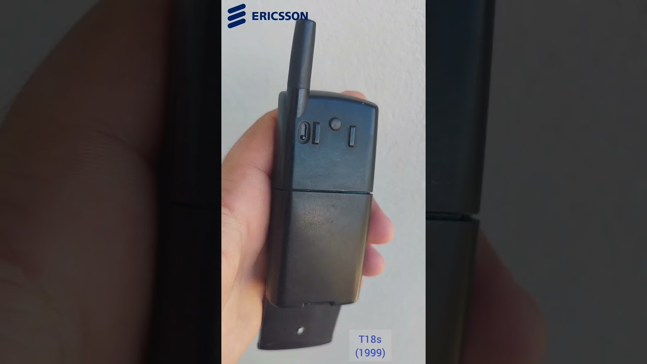 Ericsson T18s, Grey (1999) #ericsson #celular #sonyericsson #retro #vintage #old #shorts #cellphone