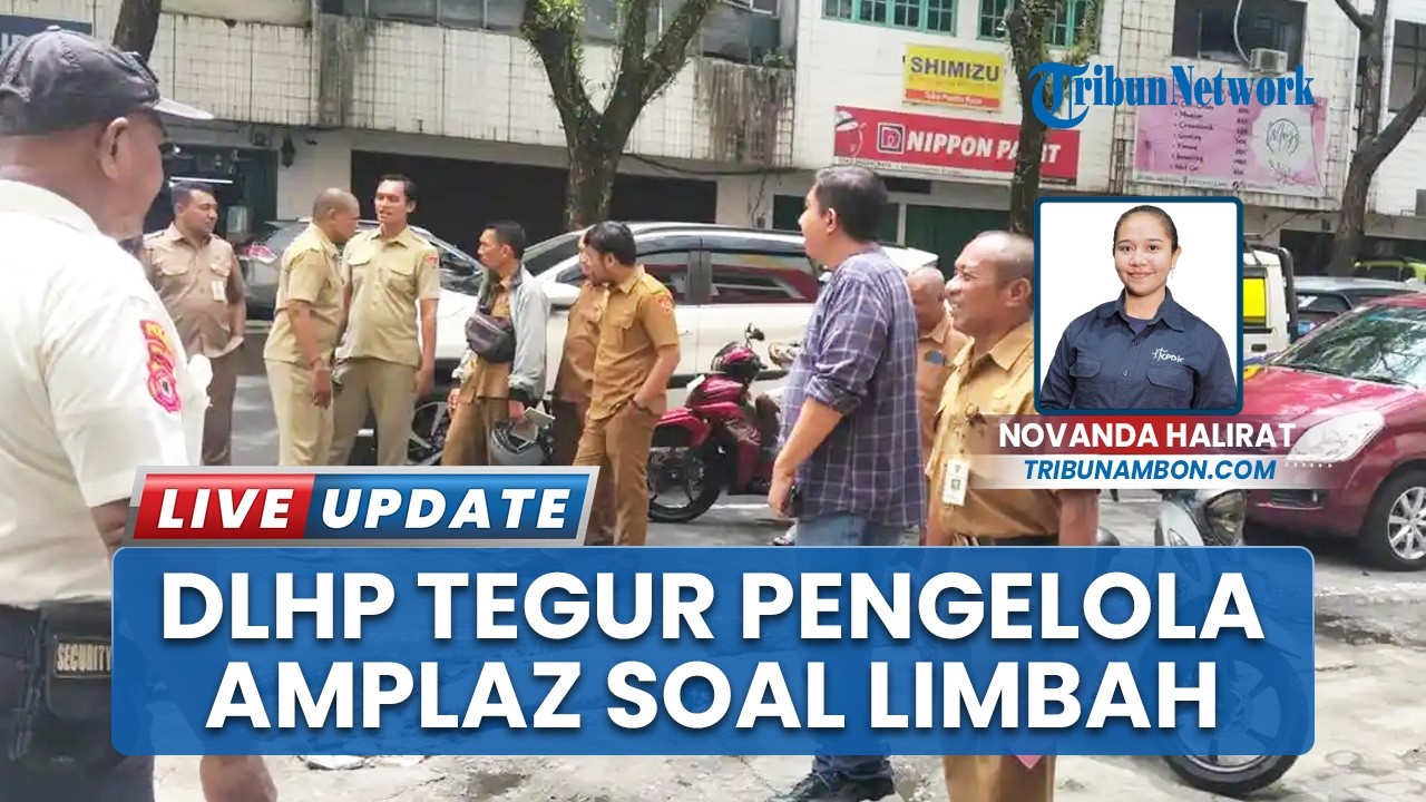 Masalah Limbah di Amplaz, DLHP Ambon Beri Teguran dan Solusi bagi Pengelola Gedung dan KFC