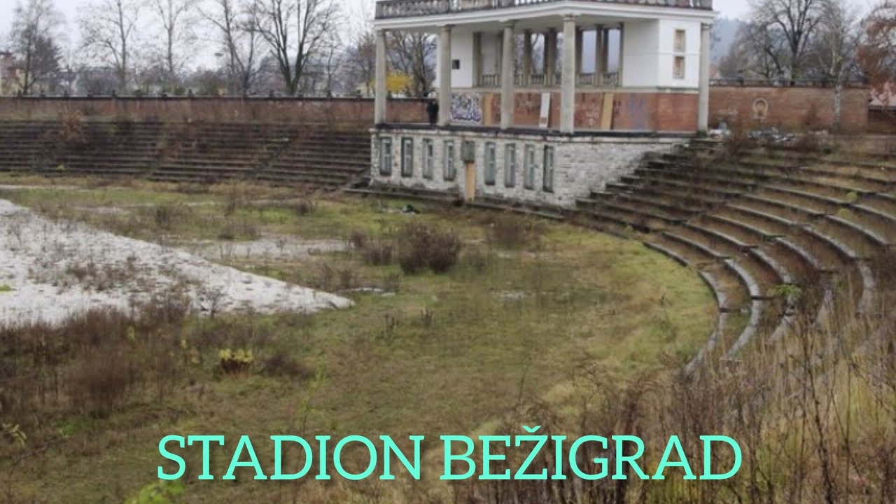 ZA SVE LJUBITELJE NOGOMETA; NAPUŠTENI STADION BEŽIGRAD Ljubljana