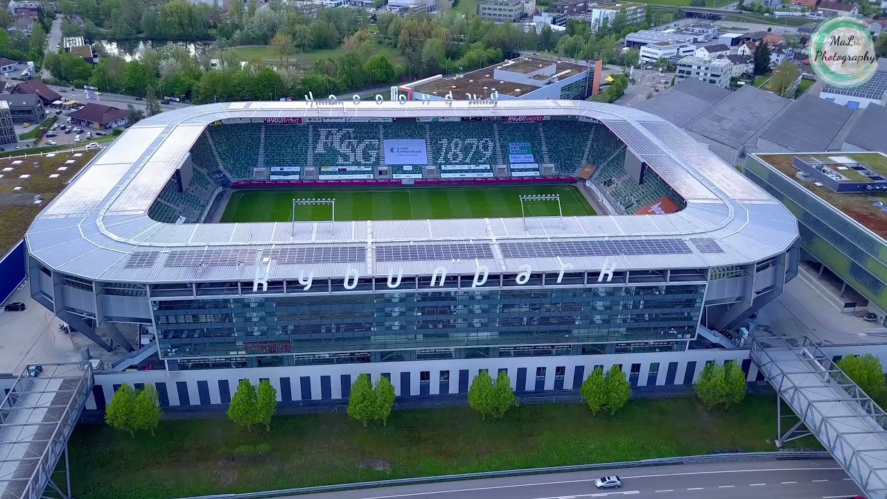 Kybunpark The Stadium of FC St  Gallen-Switzerland🇨🇭/Maluphotography16/HD/4K/Drone/