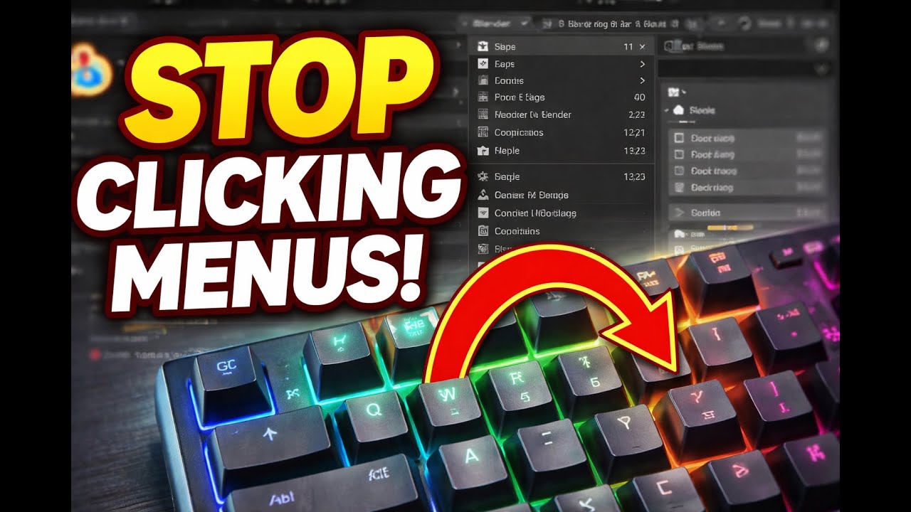 10 Blender Shortcuts Every Beginner Must Know
