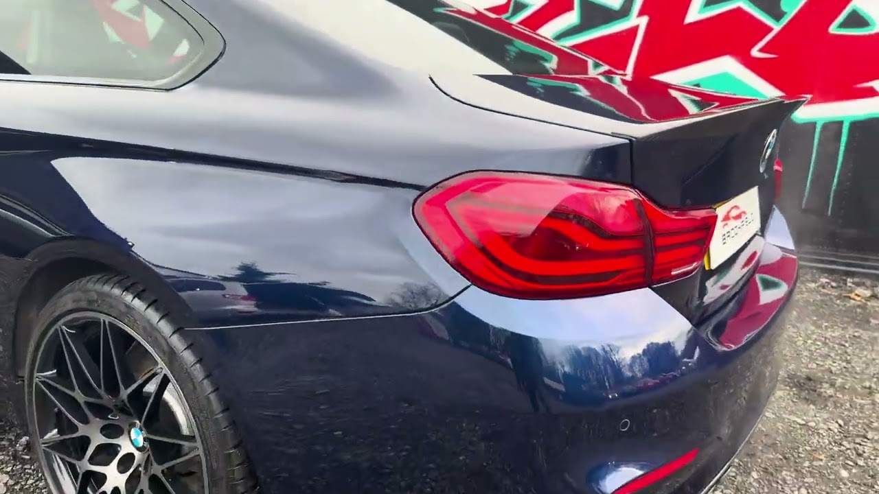 2018 BMW M4 Comp finished in Tanzanite Blue @ BROOKFIELD AUTOS