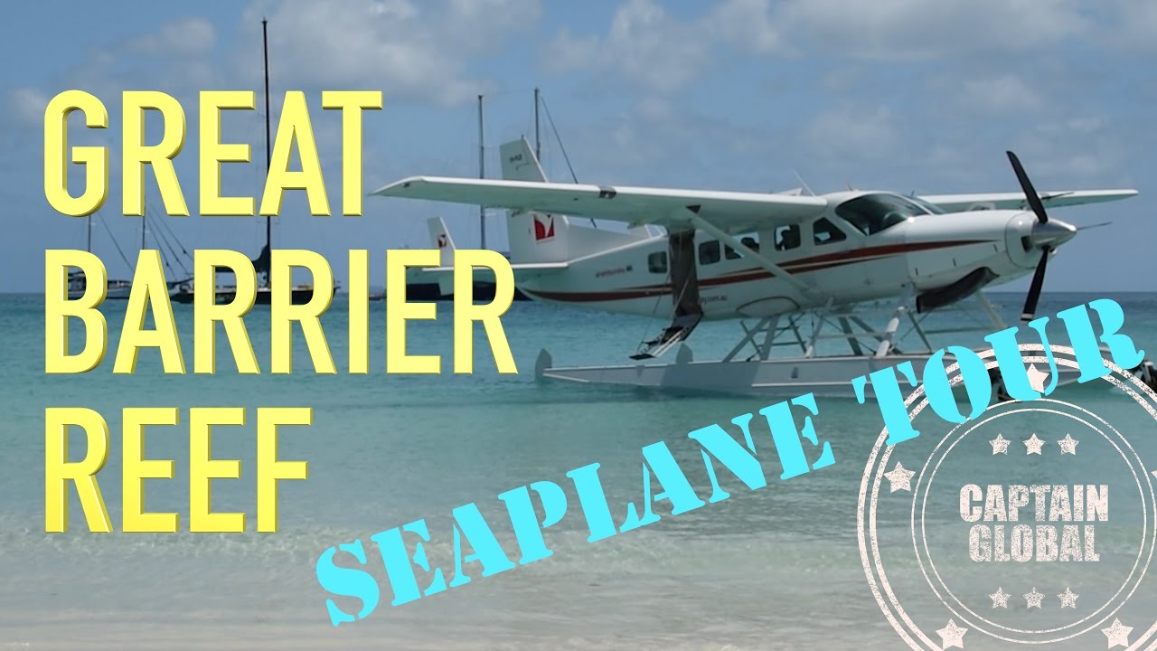 Australia: Exploring The Whitsunday Islands and The Great Barrier Reef By Seaplane (4K)