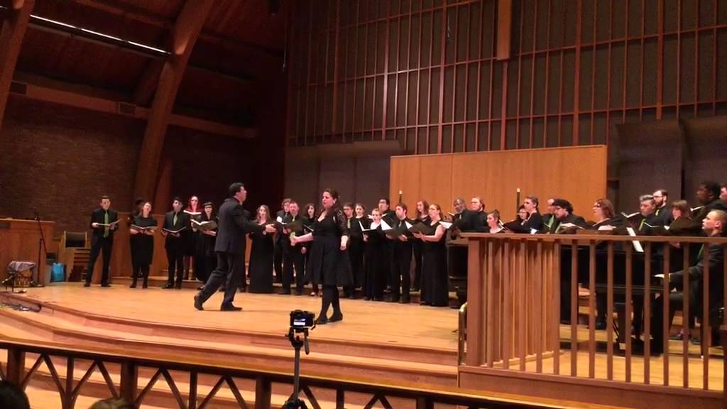 They Won't Go When I Go arr. Ethan Sperry -- Portland State Chamber Choir (Lisa Riffel, soloist)