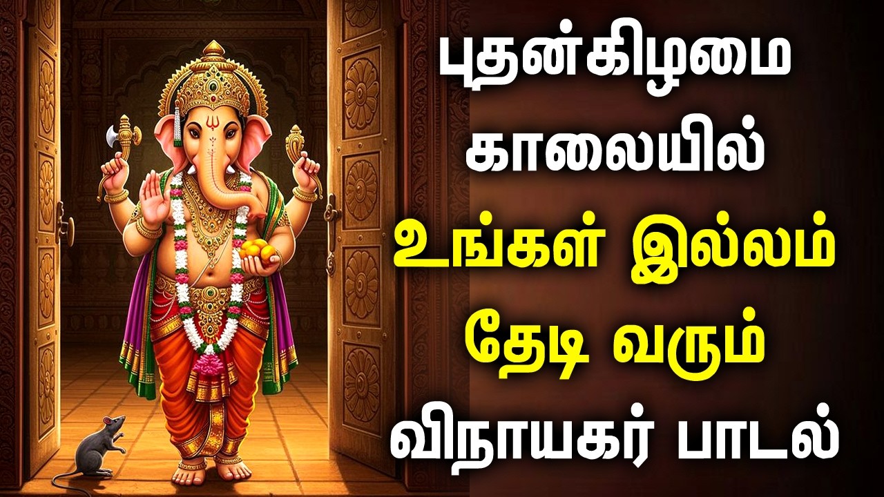 Lord Vinayagar Song | Lord Ganapathi Tamil Songs | விநாயகர் பக்தி பாடல்கள் | Ganesh Padalgal