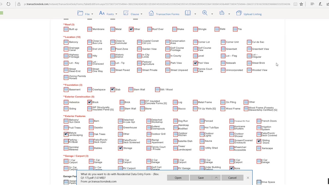 MLS Data Entry