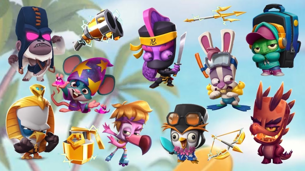 9 Legendary Skin || Zoo Battle Arena