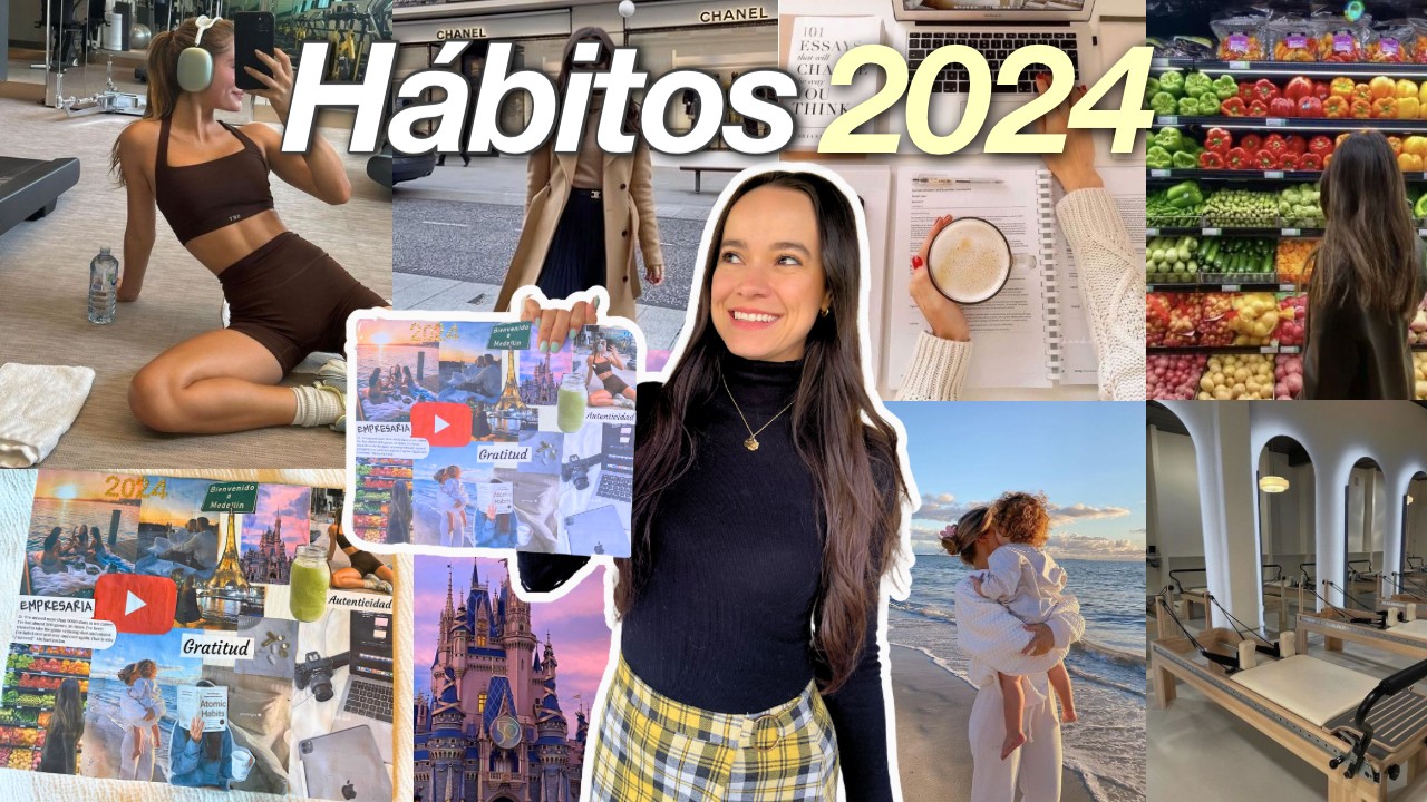 Hábitos para Crear La Vida de TUS SUEÑOS en 2024:  Mapa de Sueños