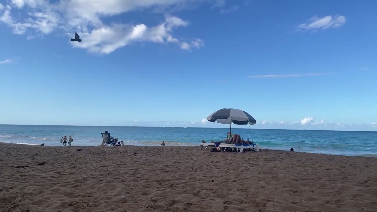 Relax On The Beach In San Juan, Puerto Rico