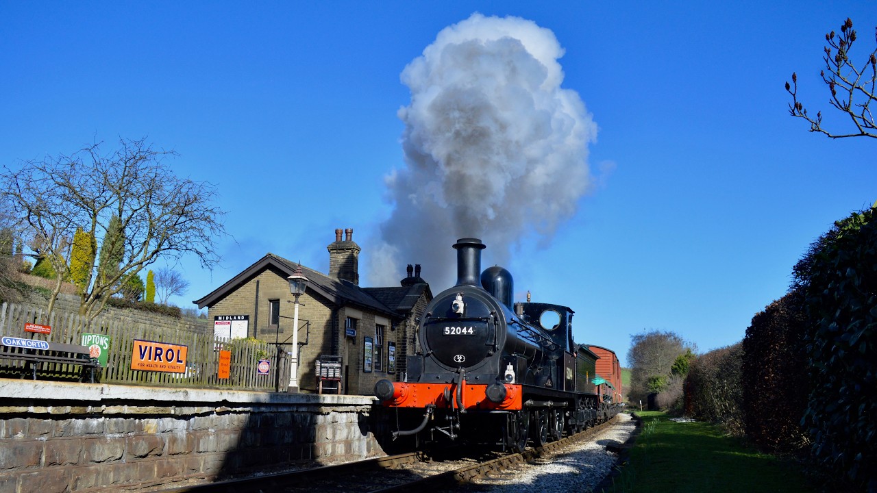 BR 2F 52044 Goods on the Worth Valley - 30742 / Steaming Around Yorkshire Charter - 3rd March 2026