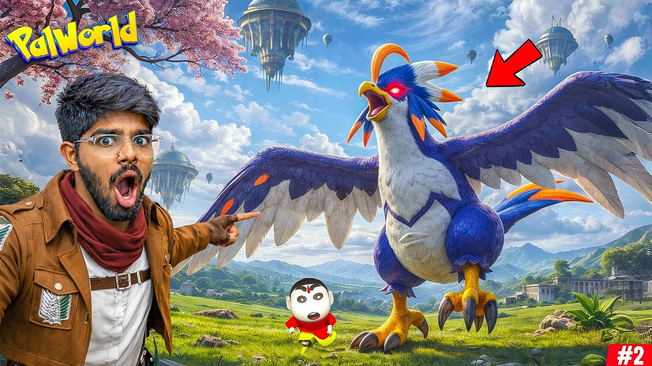GTA 5 : Franklin And Shinchan Found A Flying Pokemon In GTA 5 | Pokemon World Part 2 | #gta5